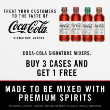 DIGITAL BANNER - SIGNATURE MIXERS - BUY 3 GET 1 FREE - SQUARE