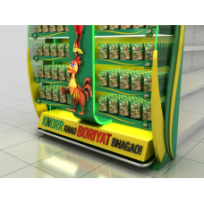 Gondola End Shelf Display