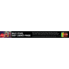 BANNER - BUY 5 GET ZERO FREE 1000X100PX LANDSCAPE