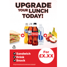 POSTER - MEAL DEAL -  UPGRADE YOUR LUNCH TODAY