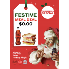 Christmas Meal Deal Poster