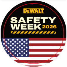 DEWALT Hard Hat Sticker - Safety Week 2026